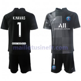 Maillot de Foot Paris Saint-Germain Keylor Navas 1 Extérieur Gardien 2021-22 - Enfant